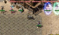 传奇私服，地图触发风沙效果，探索私服冒险的神秘特效